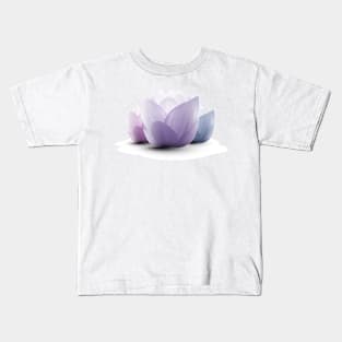 Serenity Lotus Blossoms Kids T-Shirt